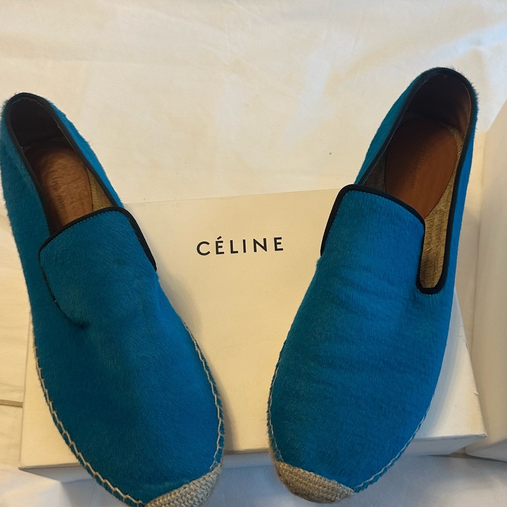 CELINE Ponyhair Espadrille